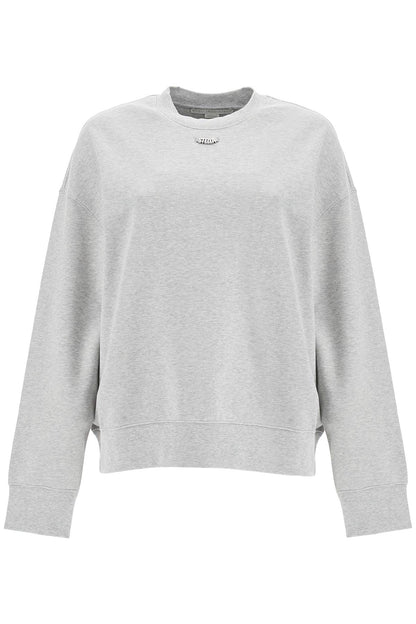 'oversized Sweatshirt With  - Grey