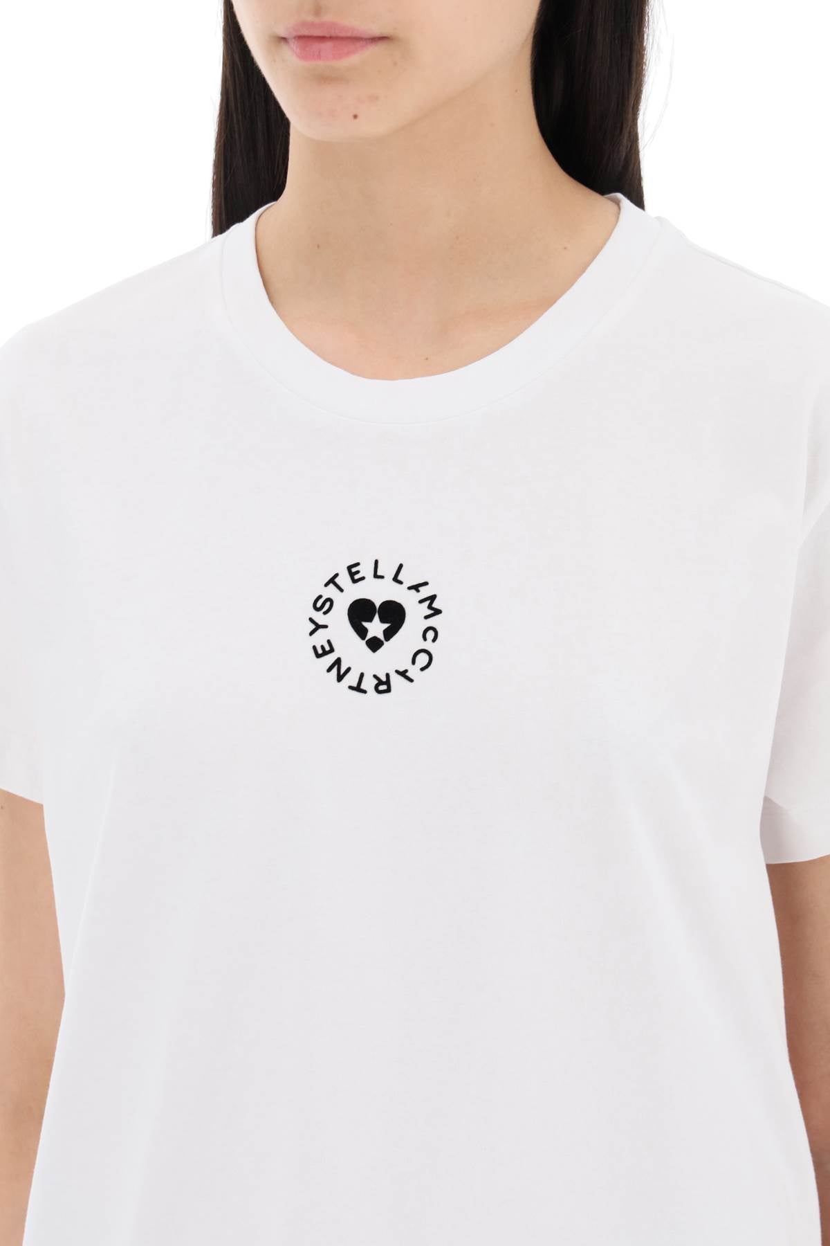 Iconic Mini Heart T-shirt  - White