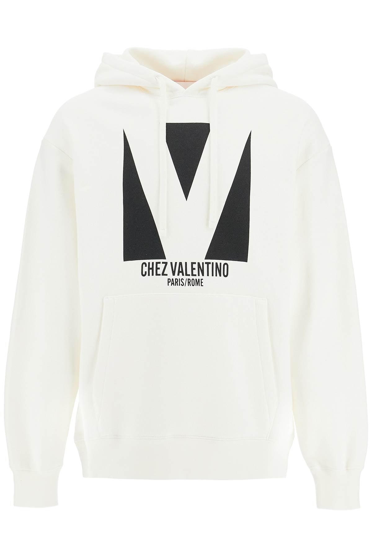 Hooded Sweatshirt From Valent  - White