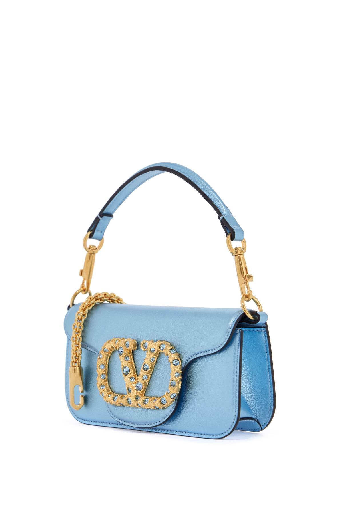 Small Locã² Shoulder Bag  - Light Blue