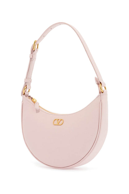 Borsa Hobo Mini In Pelle Rose Quartz  - Pink