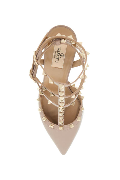 Rockstud Slingback Pumps  - Neutro