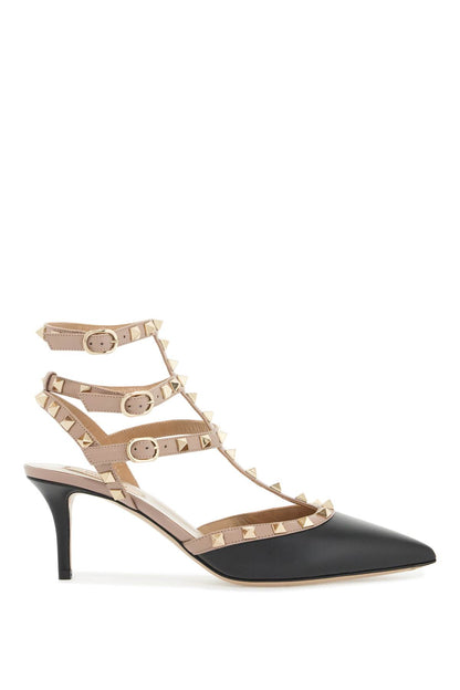 Rockstud Slingback Pumps  - Neutro