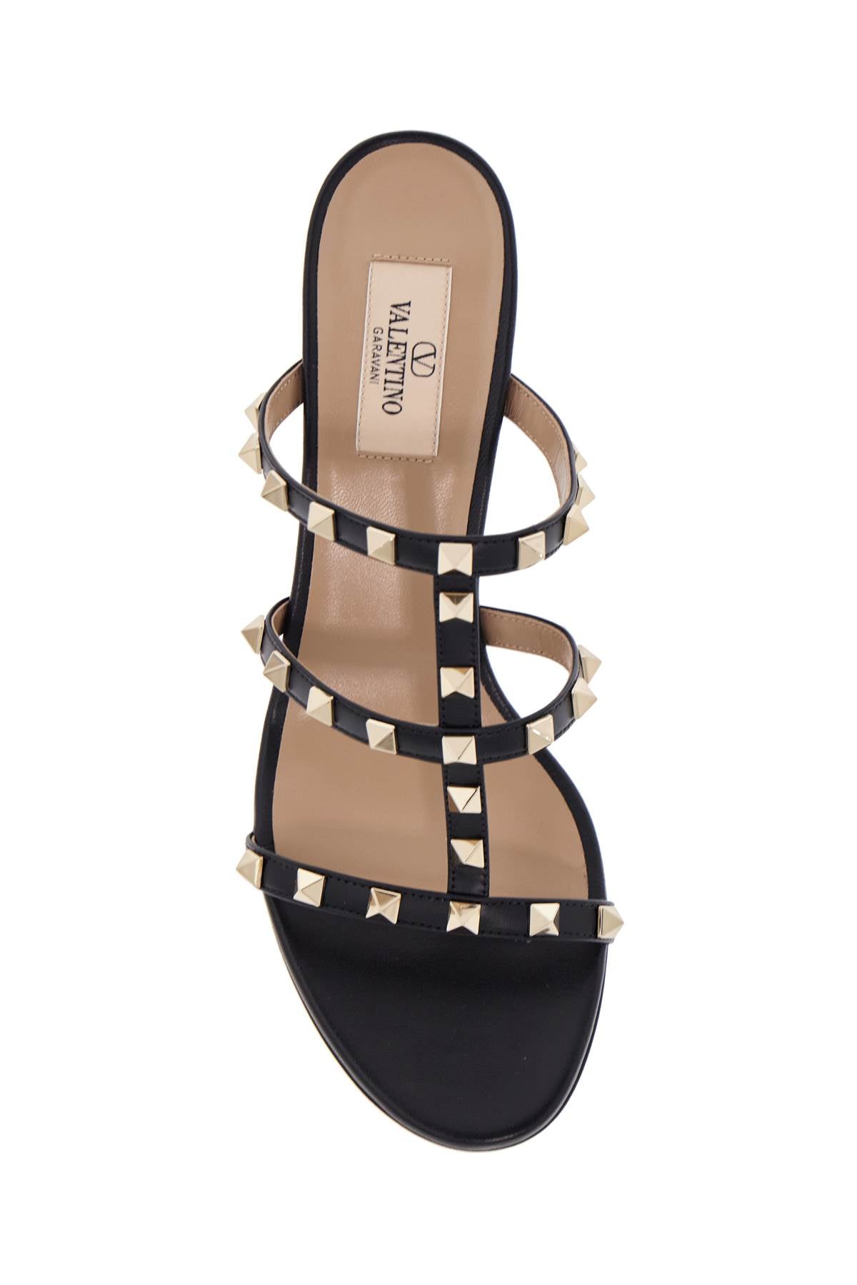 Rockstud Mules  - Black