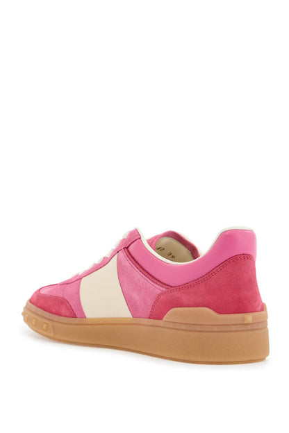 Velcro Sneakers In Cyclamen And Pink  - Pink