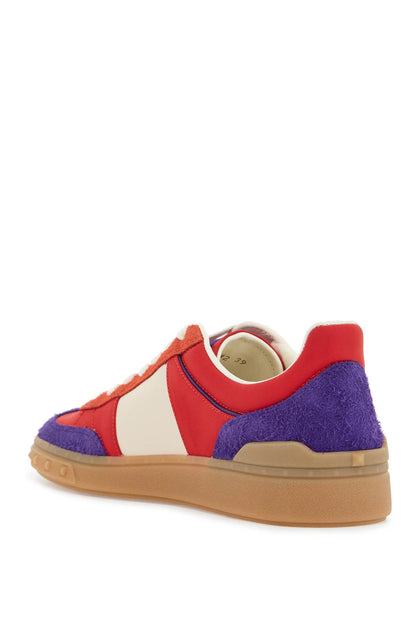 Purple Women's Sneakers In Polyester And Suede  - Purple