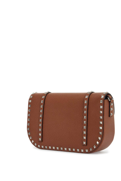 Rockstud Messenger Bag  - Brown