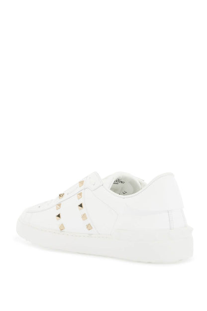 Open Rockstud Untitled Sneakers  - White