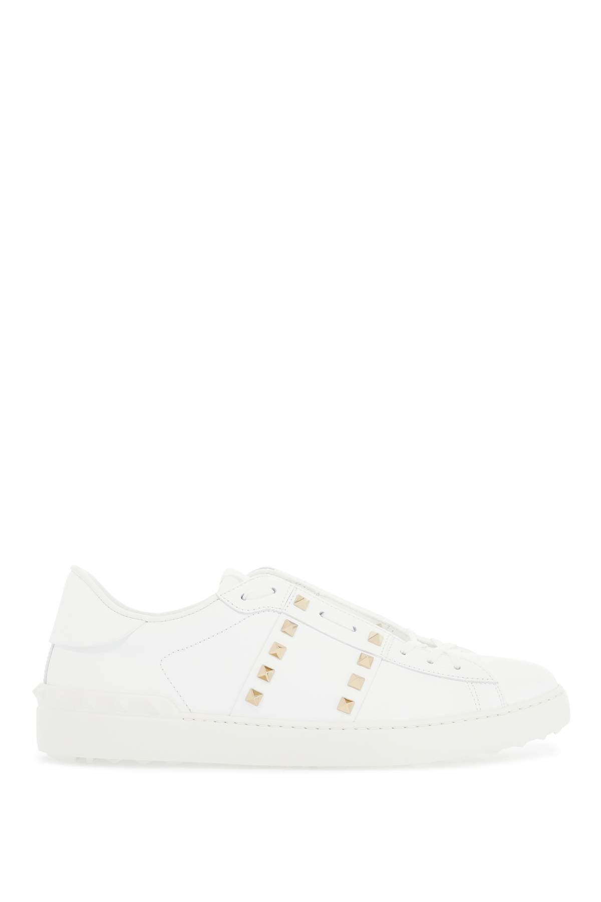 Open Rockstud Untitled Sneakers  - White