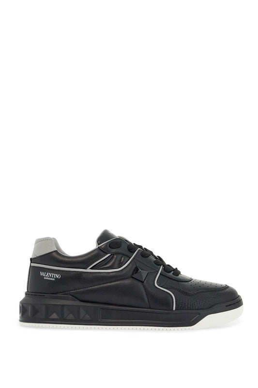 One Stud Low-top Sneakers  - Black