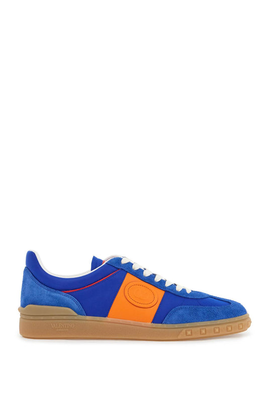 Suede Leather And Nylon Upvillage Sneakers  - Blue