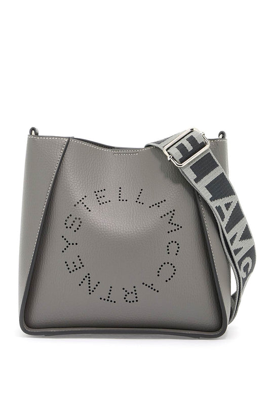 Grained Alter Mat Stella Logo Crossbody Bag  - Grey