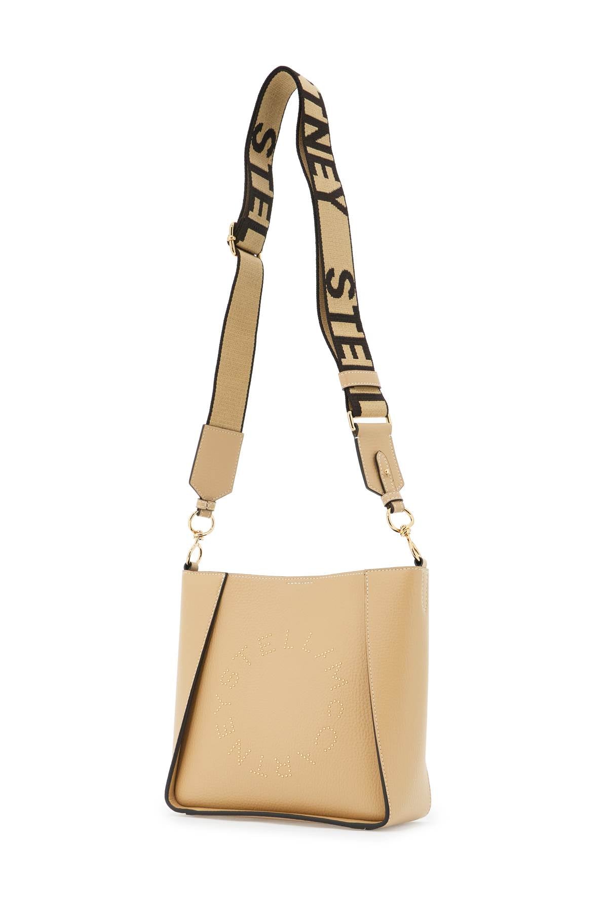 Mccartney\n\nstella Mccartney Logo Shoulder Bag  - Beige