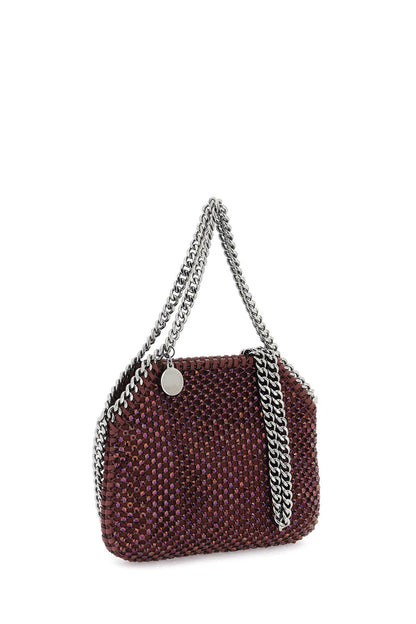 Falabella Mini Bag With Mesh And Crystals  - Purple