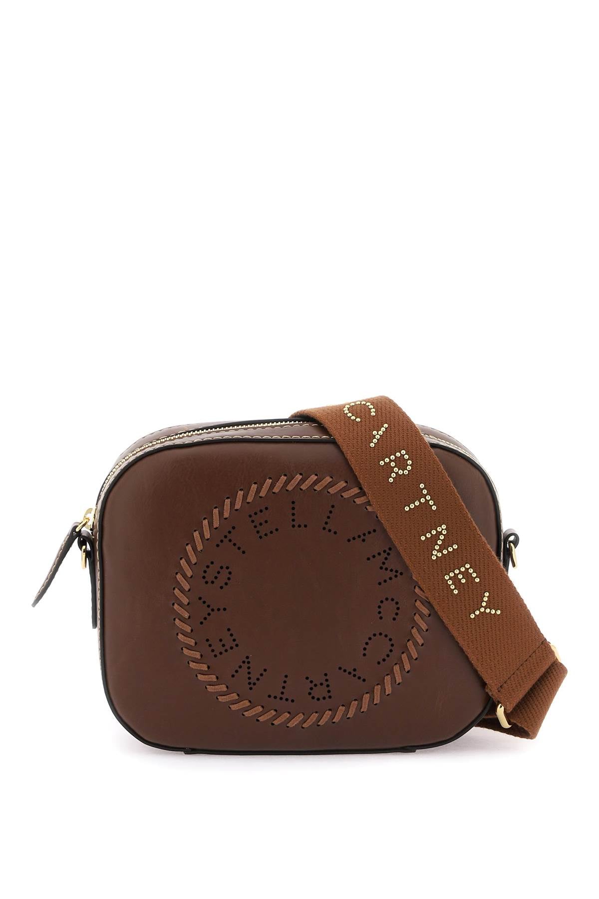 Mini Logo Camera Bag  - Marrone