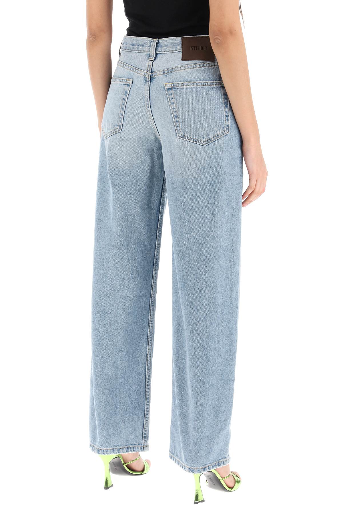 Remy Wide Leg Jeans  - Light Blue