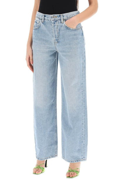 Remy Wide Leg Jeans  - Light Blue