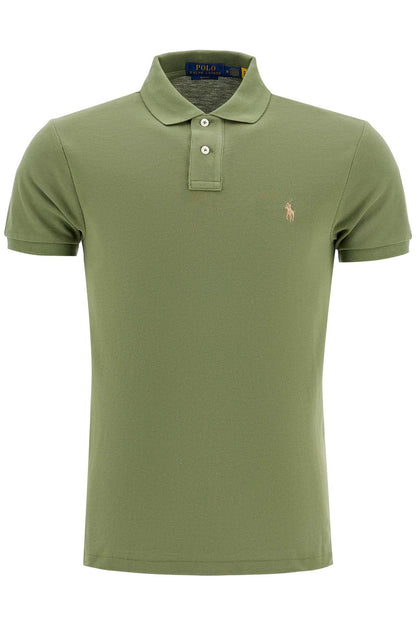 Short-sleeved Polo Shirt  - Green