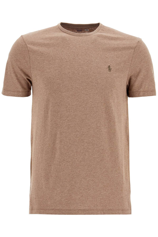 Custom Slim-fit T-shirt  - Brown