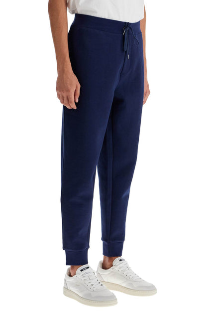 Embroidered Joggers  - Blue