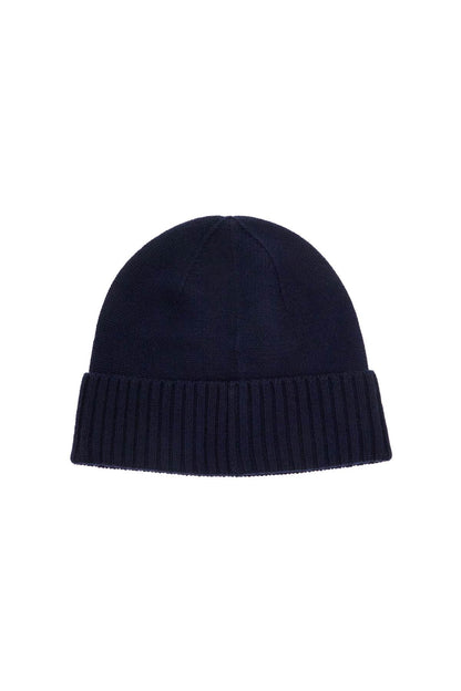 Merino Wool Beanie Hat For  - Blue