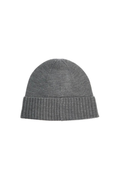 Knitted Beanie Hat In  - Grey