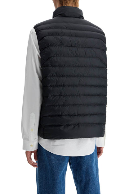 Foldable Padded Vest  - Black