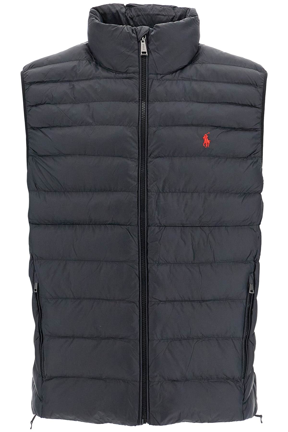 Foldable Padded Vest  - Black