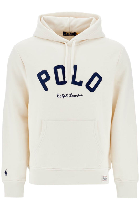 Hooded Sweatshirt With  - White