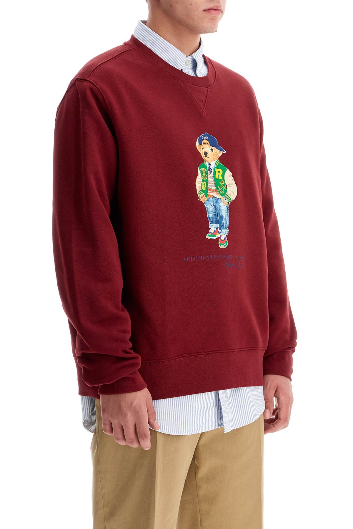 Polo Bear Crewneck Sweat  - Red