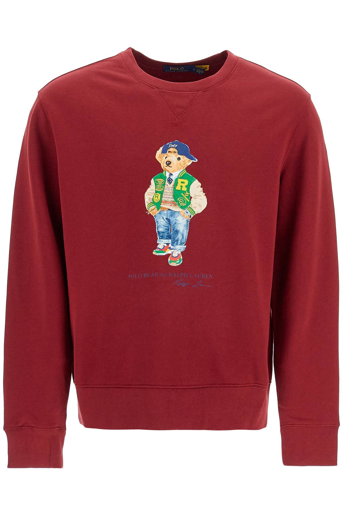 Polo Bear Crewneck Sweat  - Red