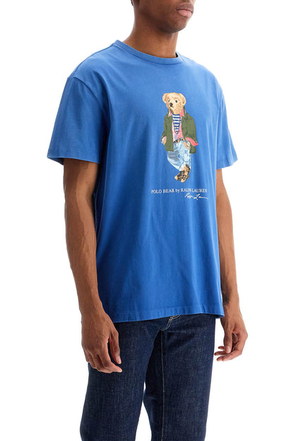 Classic Fit Polo Bear T-shirt  - Blue