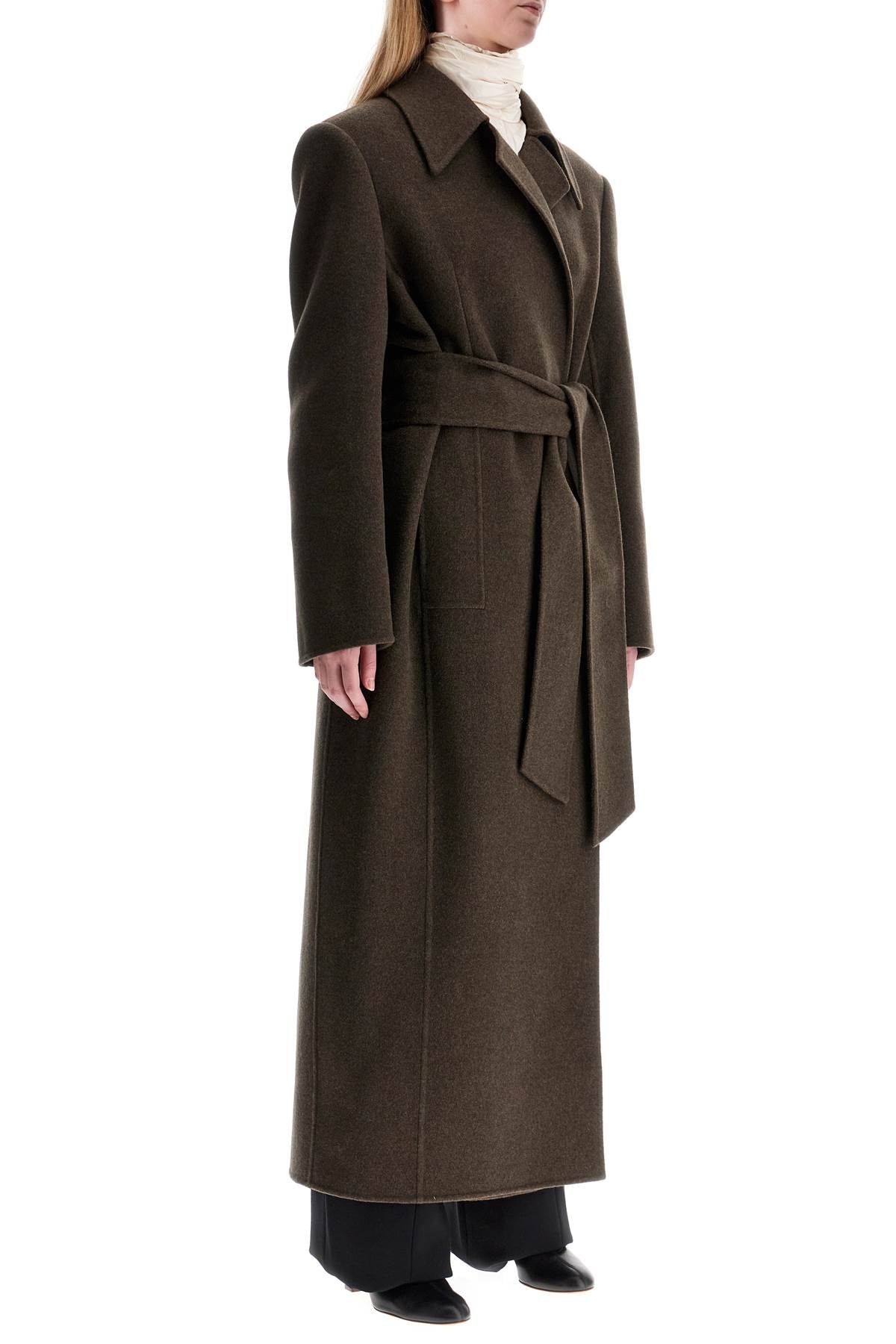 Maxi Robe Coat 'lea  - Brown