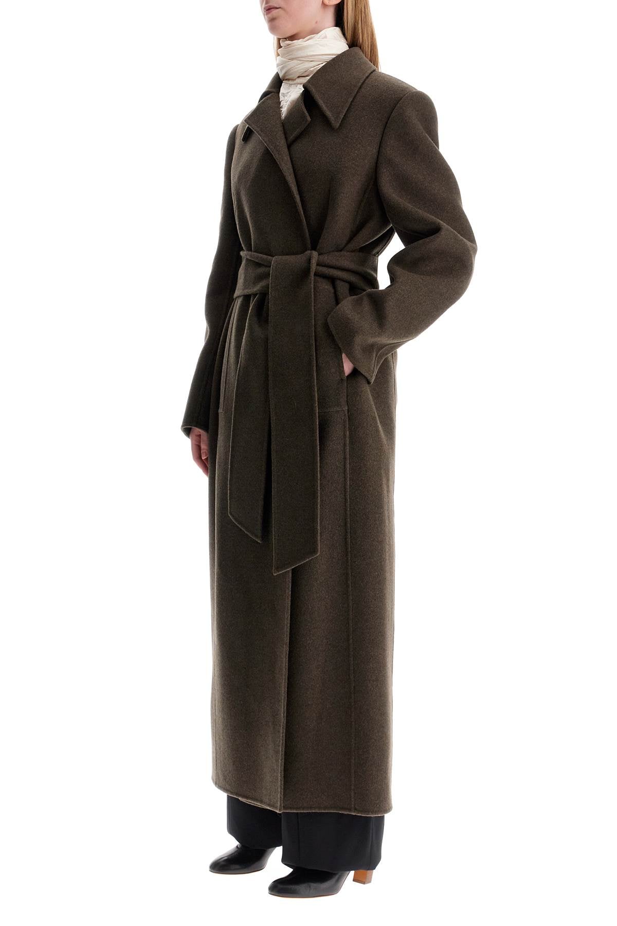 Maxi Robe Coat 'lea  - Brown