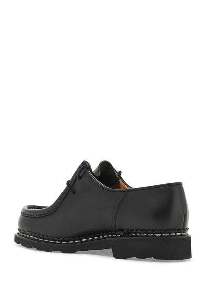 "leather Michael Derby Shoe  - Black