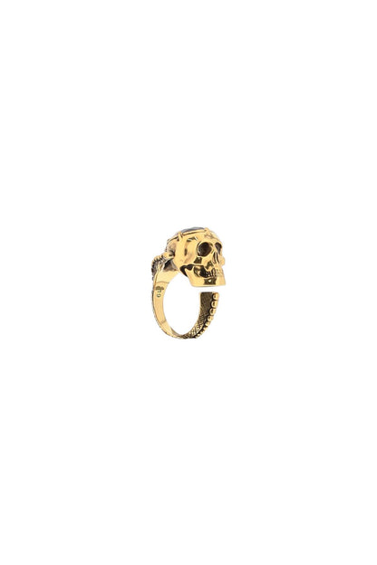 Victorian Skull Ring  - Oro