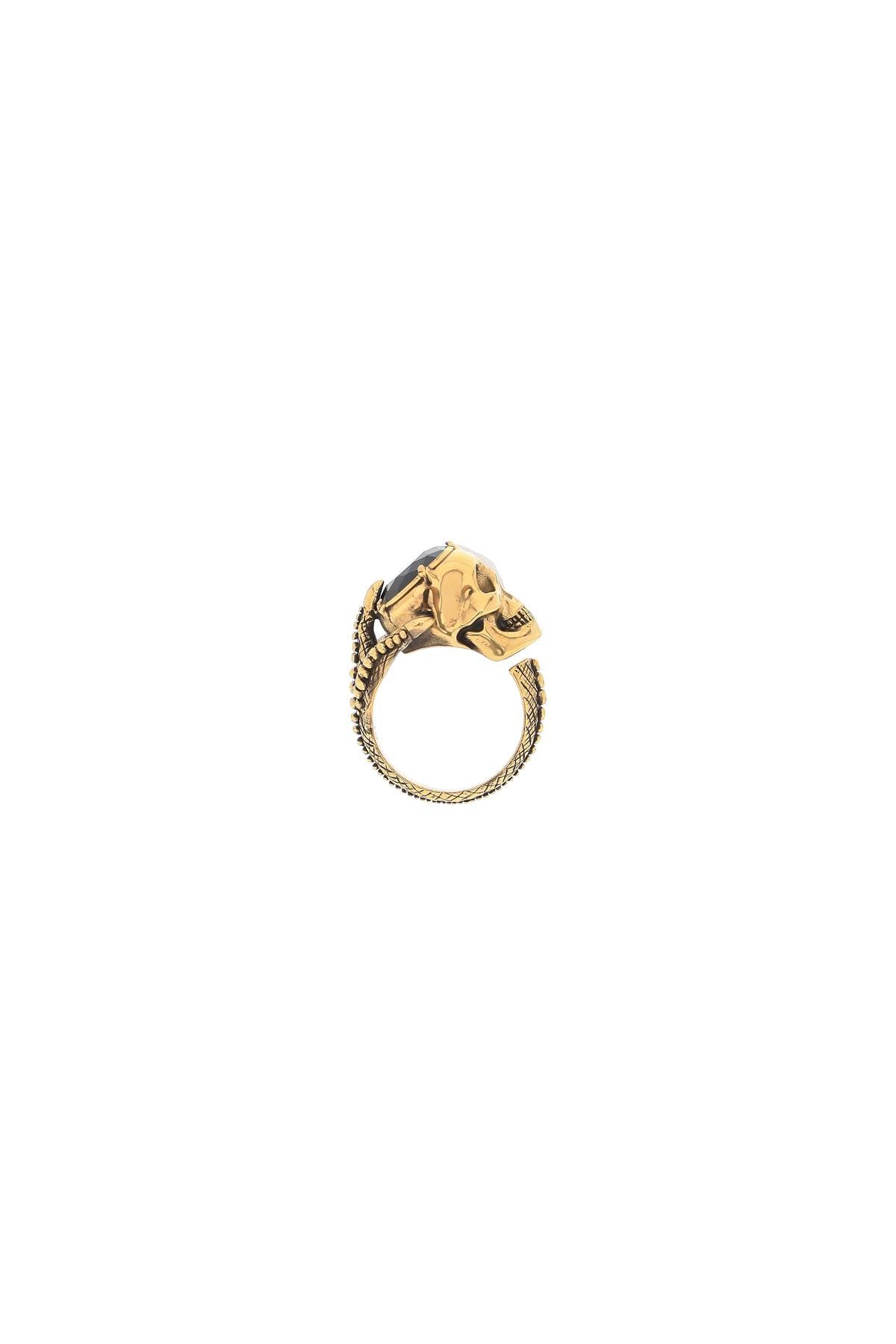 Victorian Skull Ring  - Oro