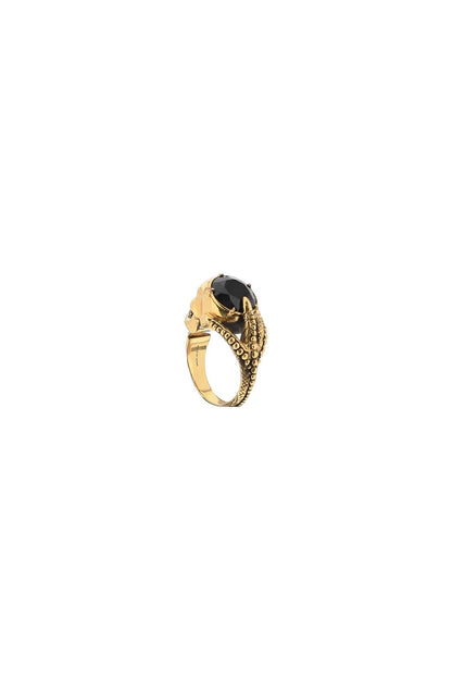 Victorian Skull Ring  - Oro