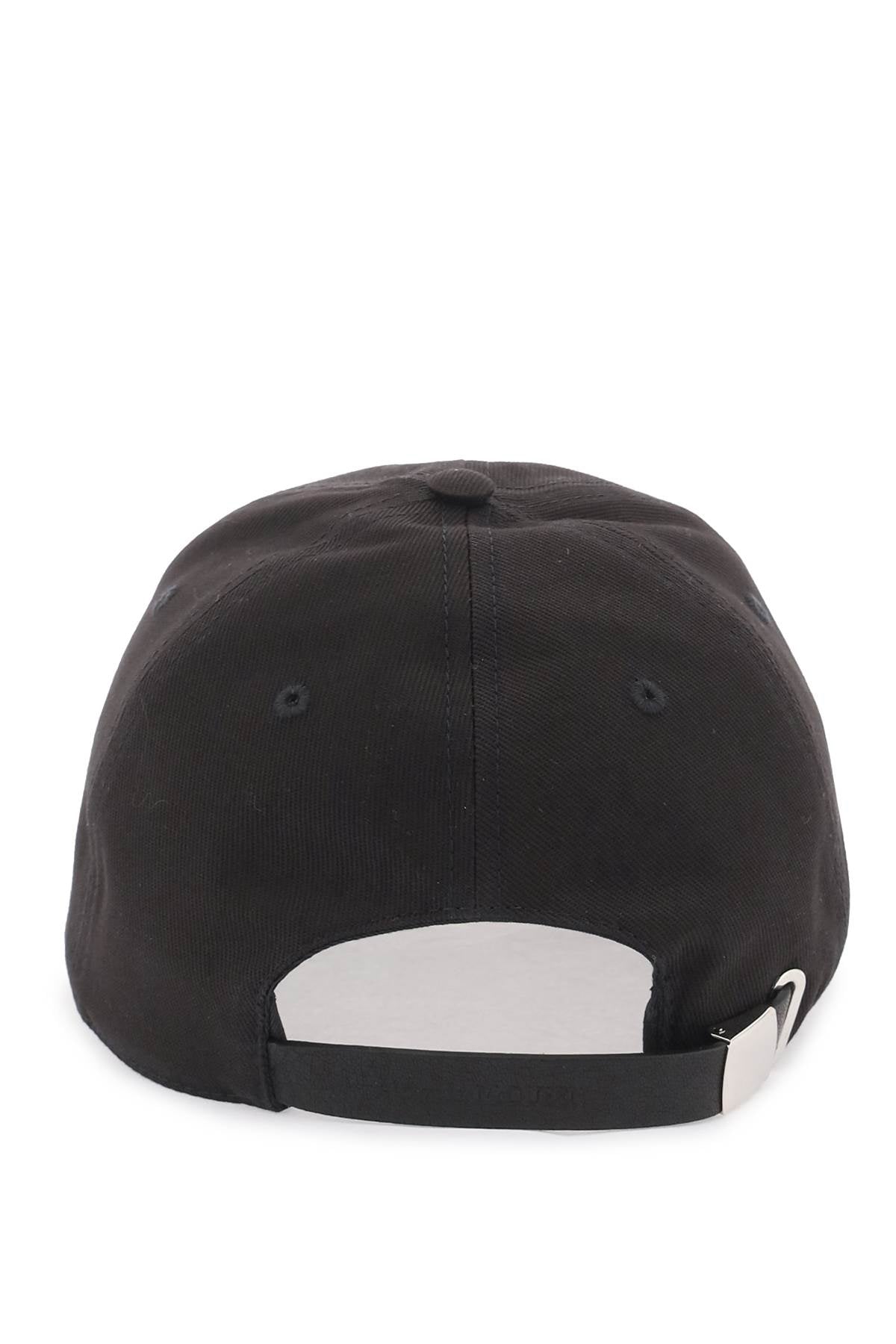 Varsity Skull Baseball Cap  - Black