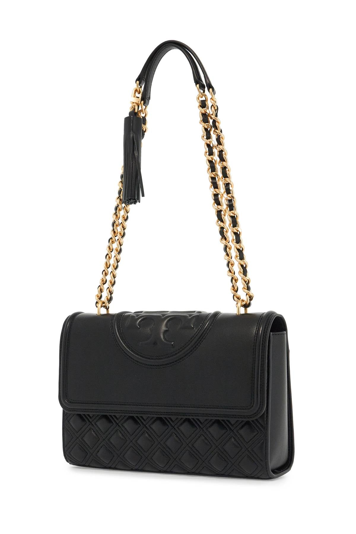 Fleming Convertible Shoulder Bag  - Black