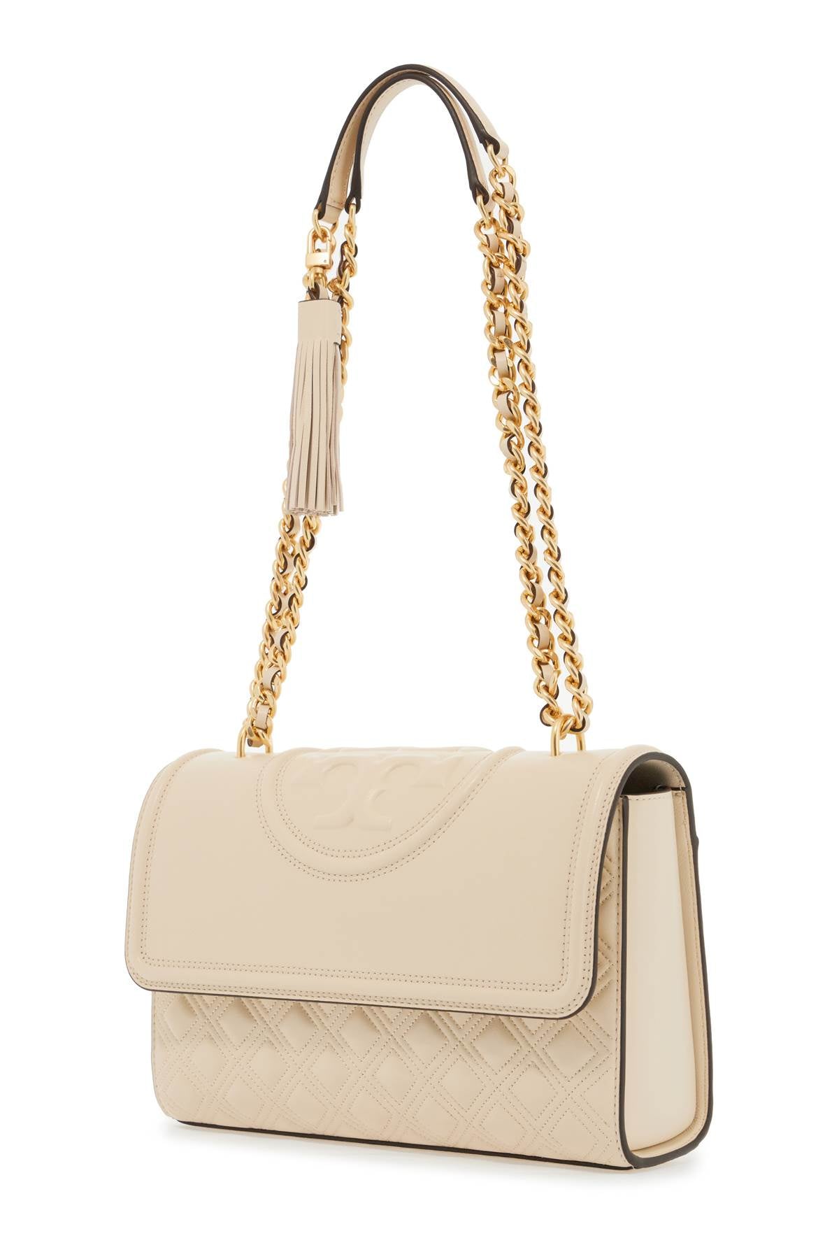 Fleming Convertible Shoulder Bag  - Beige