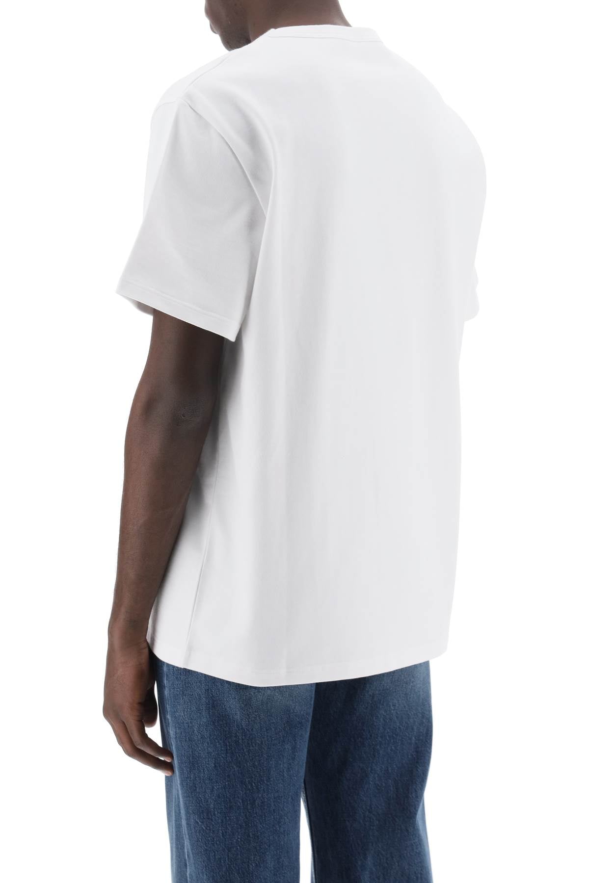 Reflected Logo T-shirt  - White