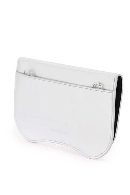 Seal Crossbody Pouch  - Silver