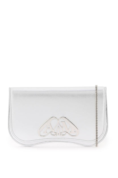 Seal Crossbody Pouch  - Silver