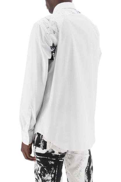 Printed Harness Shirt  - White