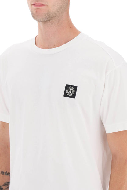 Logo Patch T-shirt  - White