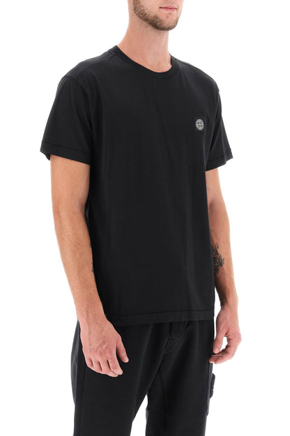 Logo Patch T-shirt  - Black