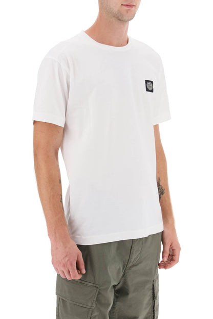 Logo Patch T-shirt  - White