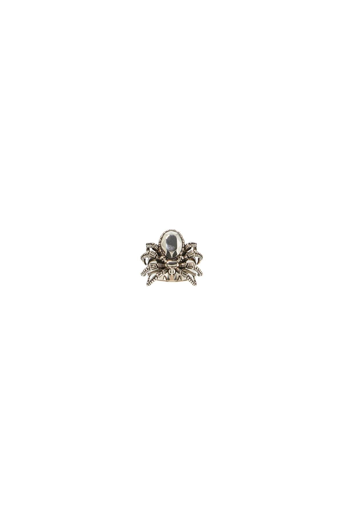 Antique Silver Spider Ring In  - Silver