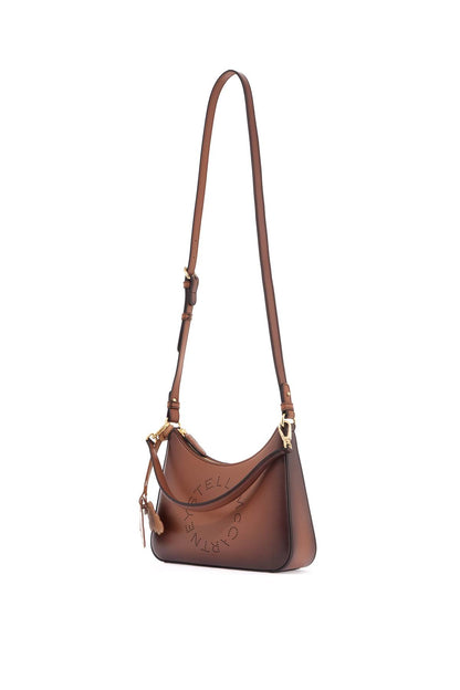 Shoulder Bag With Logo Branding  - Brown